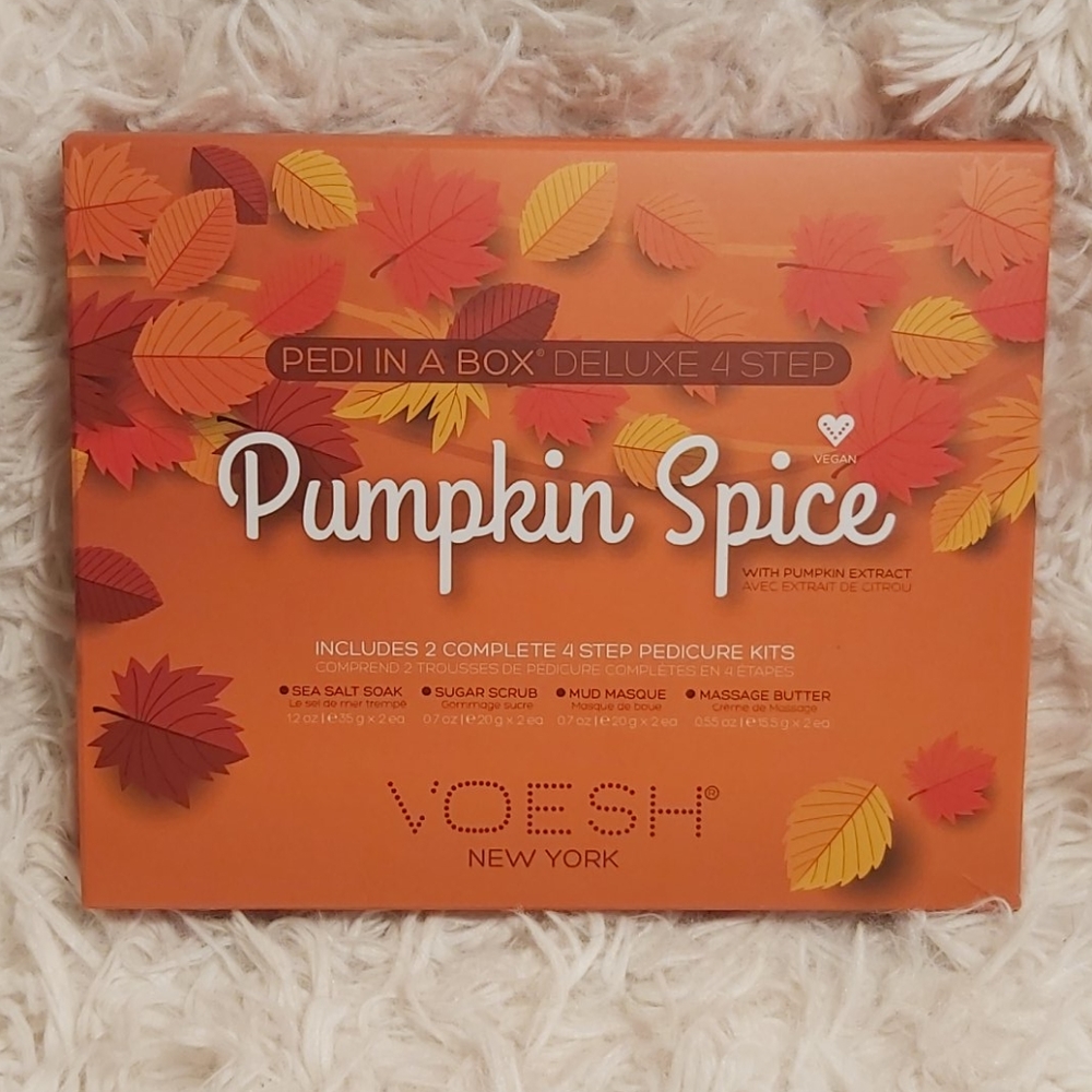 Pumpkin Spice Pedi Mask Kit